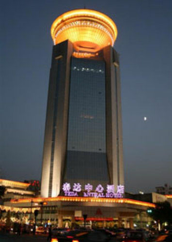 Teda Central Hotel Tianjin Buitenkant foto